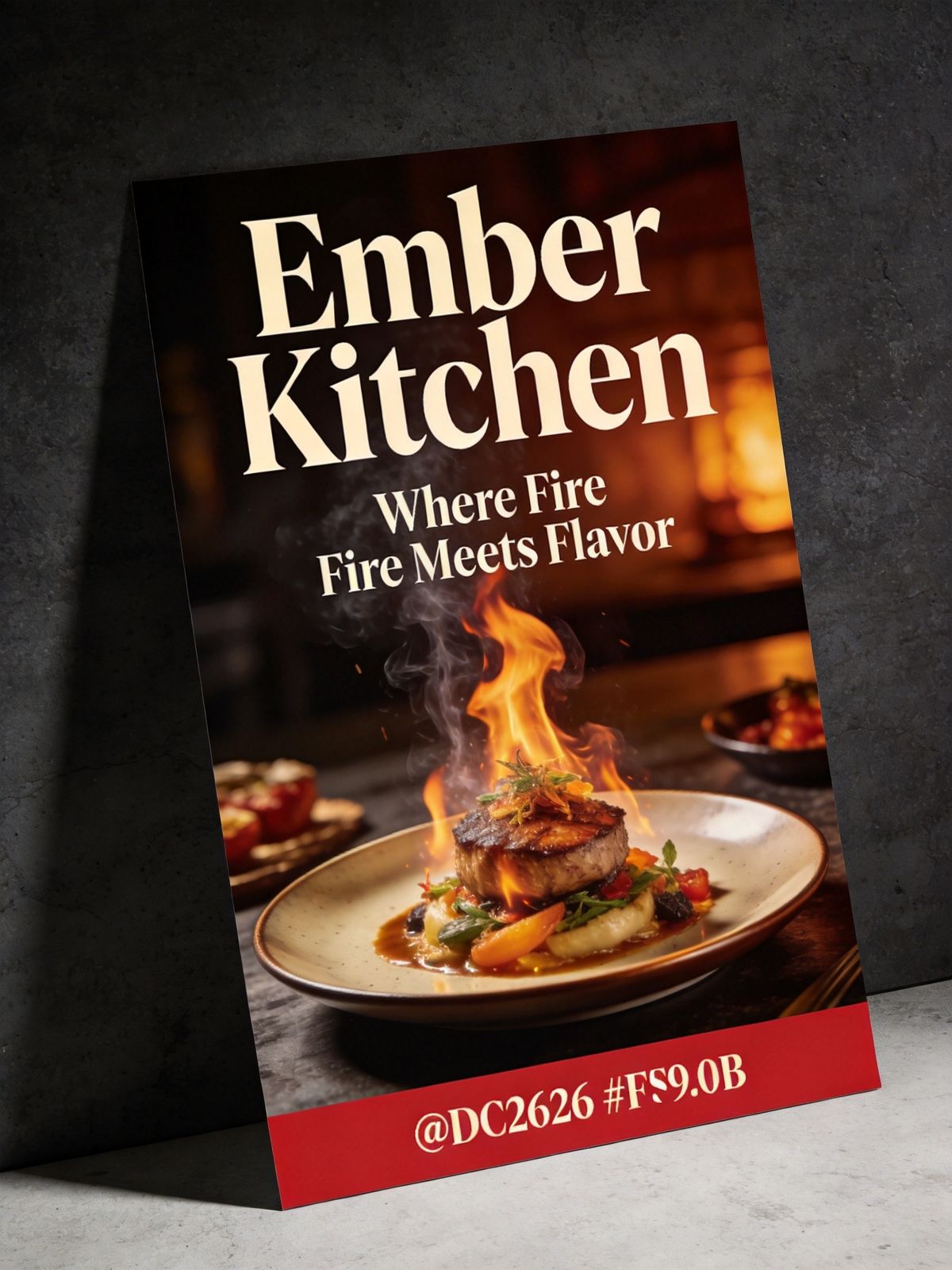 Restaurant Promotional Poster